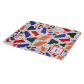 Planche À Découper Art abstrait Terrazzo Bold Fun Splash (Coin)