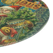 Planche À Découper Art antique du Père Noël (Coin)