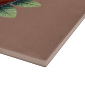 Planche À Découper Art botanique du renard floral (Coin)