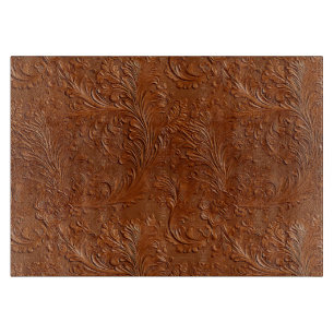 Planche À Découper Art Brown occidental