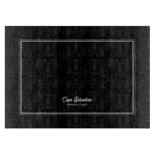 Planche À Découper Art côtier coloré du Cap Sebastian Oregon