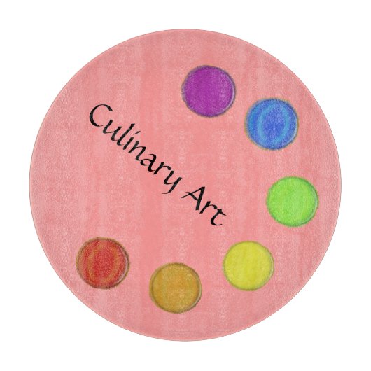 Planche à découper - Art culinaire (Devant)