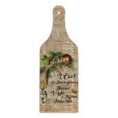 Planche À Découper Art de dictionnaire de citation d'Alice et de chat (Devant)