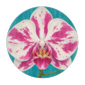 Planche À Découper Art de fleurs tropicales peintes (Devant)