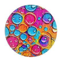 Art de gouttes d'eau abstraites