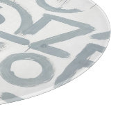 Planche À Découper Art de rue Bitcoin (Peinture blanche n° 2) (Coin)