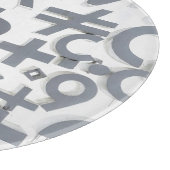 Planche À Découper Art de rue Bitcoin (Peinture blanche n° 6) (Coin)
