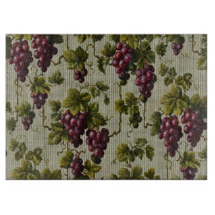 Planche À Découper Art de vignoble de campagne française rustique