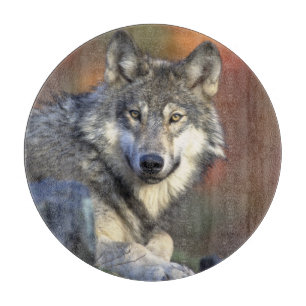 Planche À Découper Art de Wolf Lovers