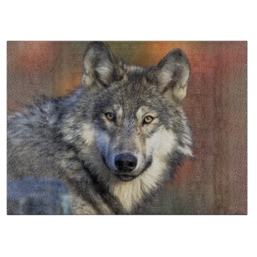 Planche À Découper Art de Wolf Lovers (Devant)