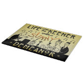 Planche À Découper Art Déco 20s Retro Sunny Demeanor Inspirational (Coin)