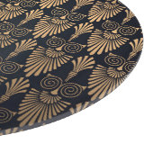 Planche À Découper Art Déco Black Gold : Retro. (Coin)