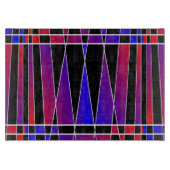 Planche À Découper Art déco "fracturé" par Kenneth Yoncich (Devant)