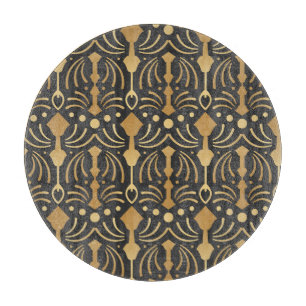 Planche À Découper Art Déco Luxe : Elégance japonaise Vintage