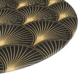 Planche À Découper Art Déco Or Noir : Luxe incomparable (Coin)
