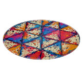 Planche À Découper Art éclatant triangle dynamique (Coin)