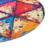 Planche À Découper Art éclatant triangle dynamique (Coin)