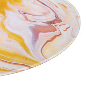 Planche À Découper Art fluide : texture abstraite irisée. (Coin)