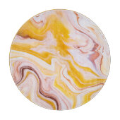 Planche À Découper Art fluide : texture abstraite irisée. (Devant)