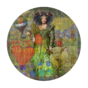 Planche À Découper Art gothique de l'Imaginaire de Taurus vintage