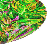 Planche À Découper Art Jardin feuille texturé (Coin)