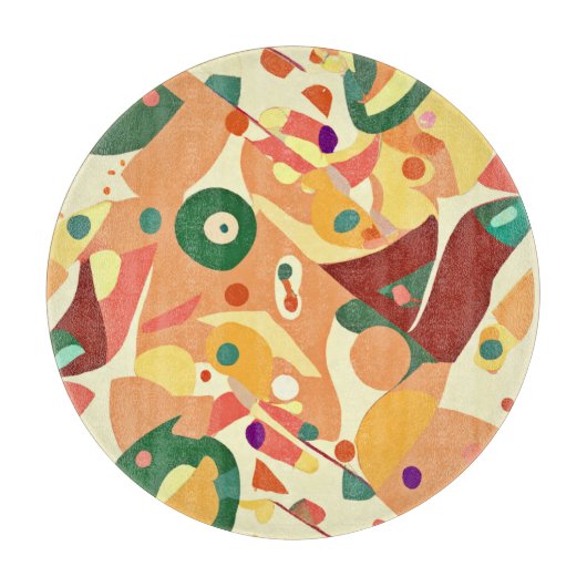 Planche À Découper Art Motif au hasard (Devant)