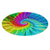 Planche À Découper Art Motif de la spirale éclatée de couleur (Coin)