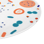 Planche À Découper Art Motif de style orange (Coin)