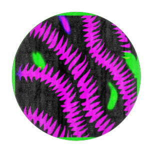 Planche À Découper Art Motif néon élégant