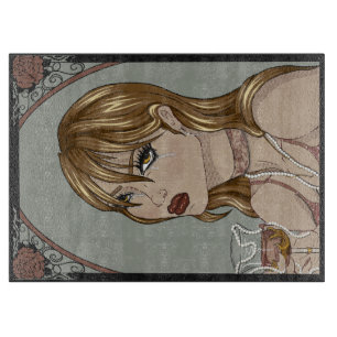 Planche À Découper Art Nouveau