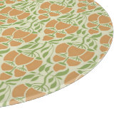 Planche À Découper Art Nouveau : Élégance florale (Coin)