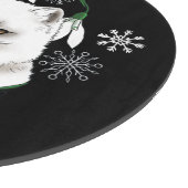 Planche À Découper Art Nouveau Renard blanc arctique (Coin)