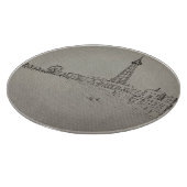 Planche À Découper Art original de la tour de Blackpool (Coin)