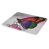 Planche À Découper Art original d'imaginaire de papillon de monarque (Coin)