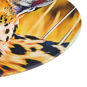 Planche À Découper Art Serval Africain (Coin)