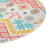 Planche À Découper Art tribal : imprimé géométrique boho. (Coin)