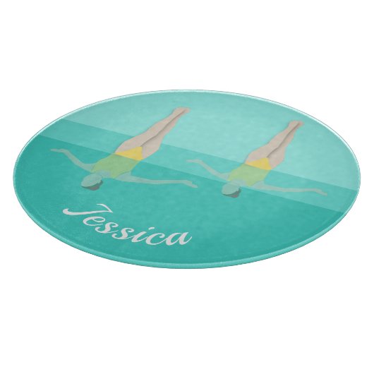 Planche À Découper Artistic Swimming (Coin)