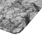 Planche À Découper Aspect marbre gris (Coin)