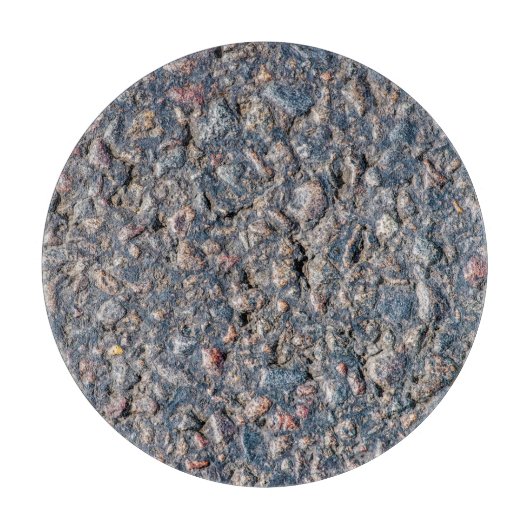 Planche À Découper Asphalte et texture de galets (Devant)