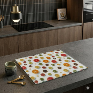 Planche À Découper Assortiment de Fruits Tropicaux