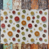 Planche À Découper Assortiment de Fruits Tropicaux