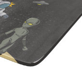 Planche À Découper Astronaute et alien (Coin)
