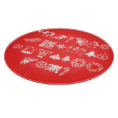 Planche À Découper Atelier de Noël Snowman Santa Claus (Coin)