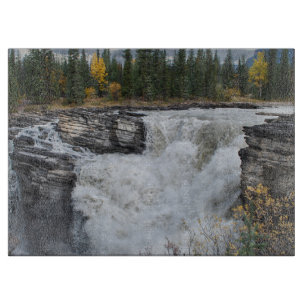 Planche À Découper Athabasca Falls, Canadian Waterfall Photography