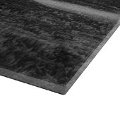 Planche À Découper Athabasca Lookout, Monochrome Scenery Photography (Coin)