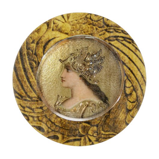 PLANCHE À DÉCOUPER ATHENA ET COMBATTRE LES ÉPREUVES (Devant)