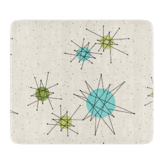 Planche à découper atomique iconique de Starbursts