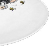 Planche À Découper Attention à la mule Drôle de conception d'avertiss (Coin)