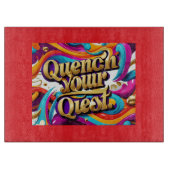 Planche À Découper "Au-delà des frontières" (Devant)