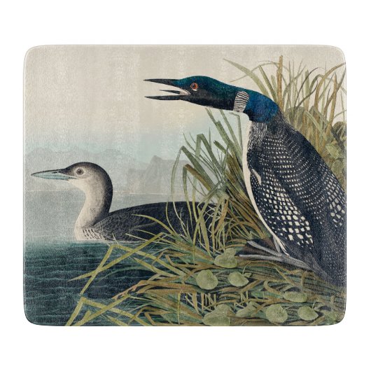 Planche À Découper Audubon Bird Loon Diver Classic (Devant)